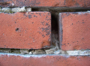 Damaged Mortar