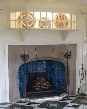 Fireplace in Summer