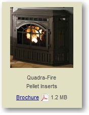 Quadra Pellet Stove Insert