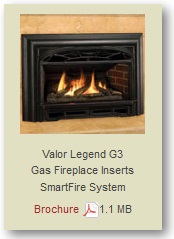 Valor Gas Fireplace Insert