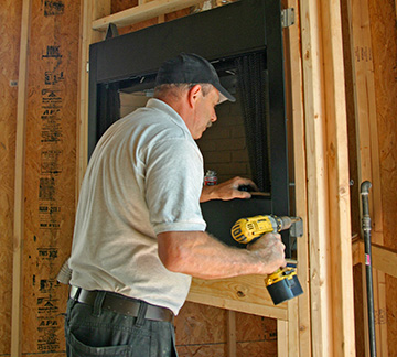 Gas Fireplace Installation