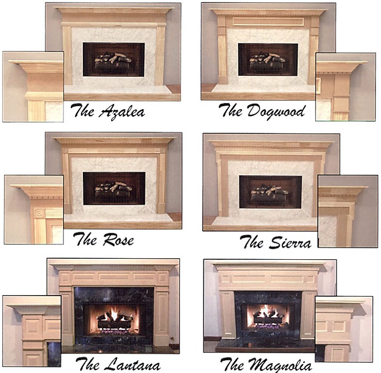 Fireplace Mantels Surrounds Atlanta, Fireplace Wood Surround Kits