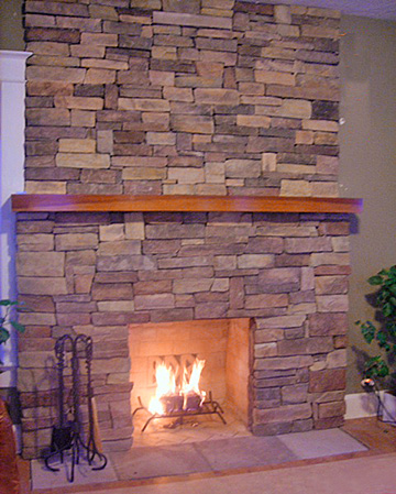 fireplace remodel