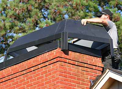 Chimney Shroud Installation