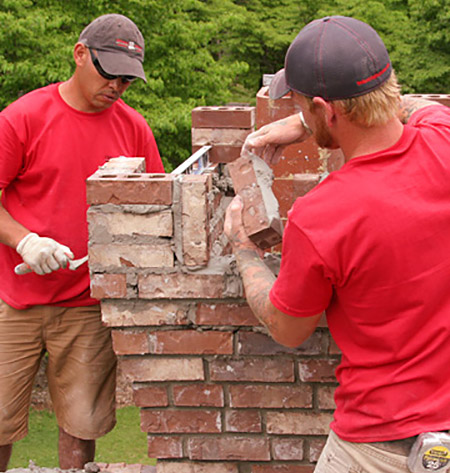 chimney masonry repairs in macon ga