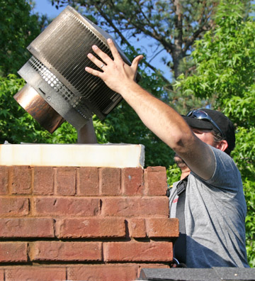 professional chimney cap installation in brookhaven ga