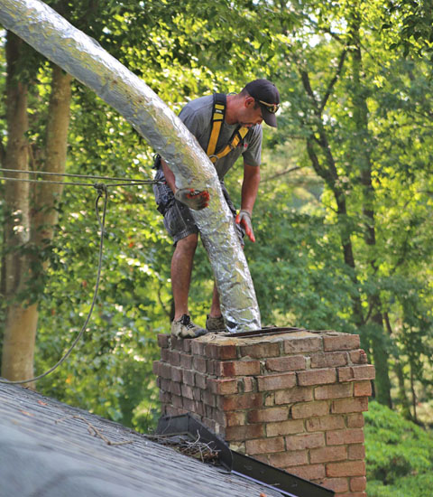 chimney liner installation in atlanta ga