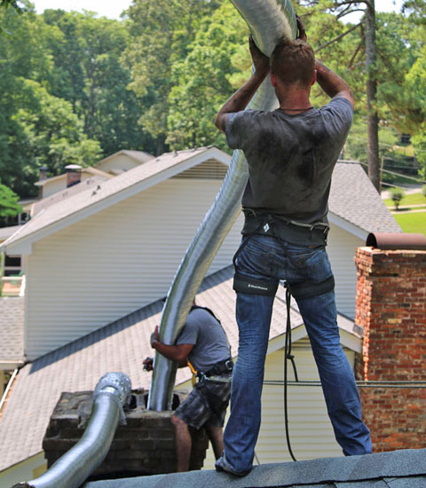 chimney liner replacement in alpharetta ga