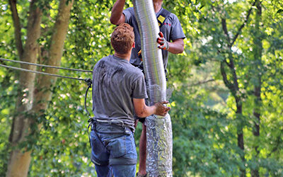 Installing Chimney Liner