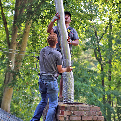 Installing Chimney Liner, Atlanta GA