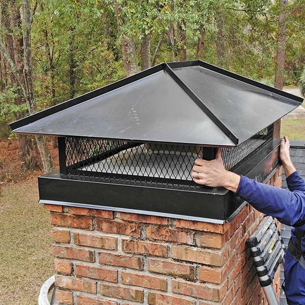 custom chimney cap installation in Canton GA