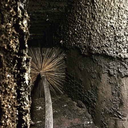 cleaning creosote buildup, buckhead ga