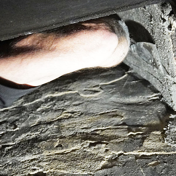 smoke chamber parging, johns creek ga
