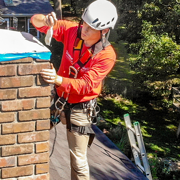chimney crown repair in Cumming Georgia