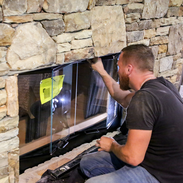 fireplace installation, peach tree corners ga