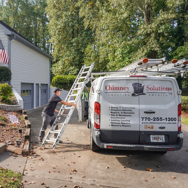 Chimney sweep and repair near Atlanta area GA