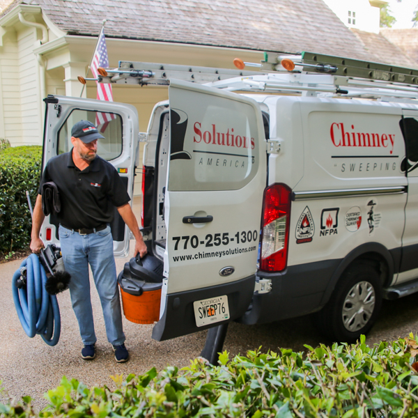 Kennesaw GA chimney repair and cleaning