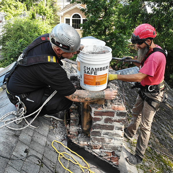 Acworth GA chimney brick repair