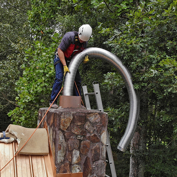 Metal Chimney Liner Replacement and Repair in Atlanta GA