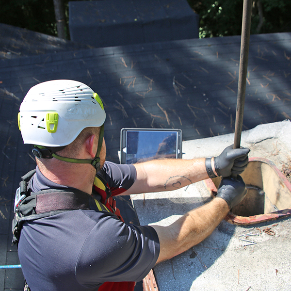 Video Scan Chimney Inspection in Atlanta GA
