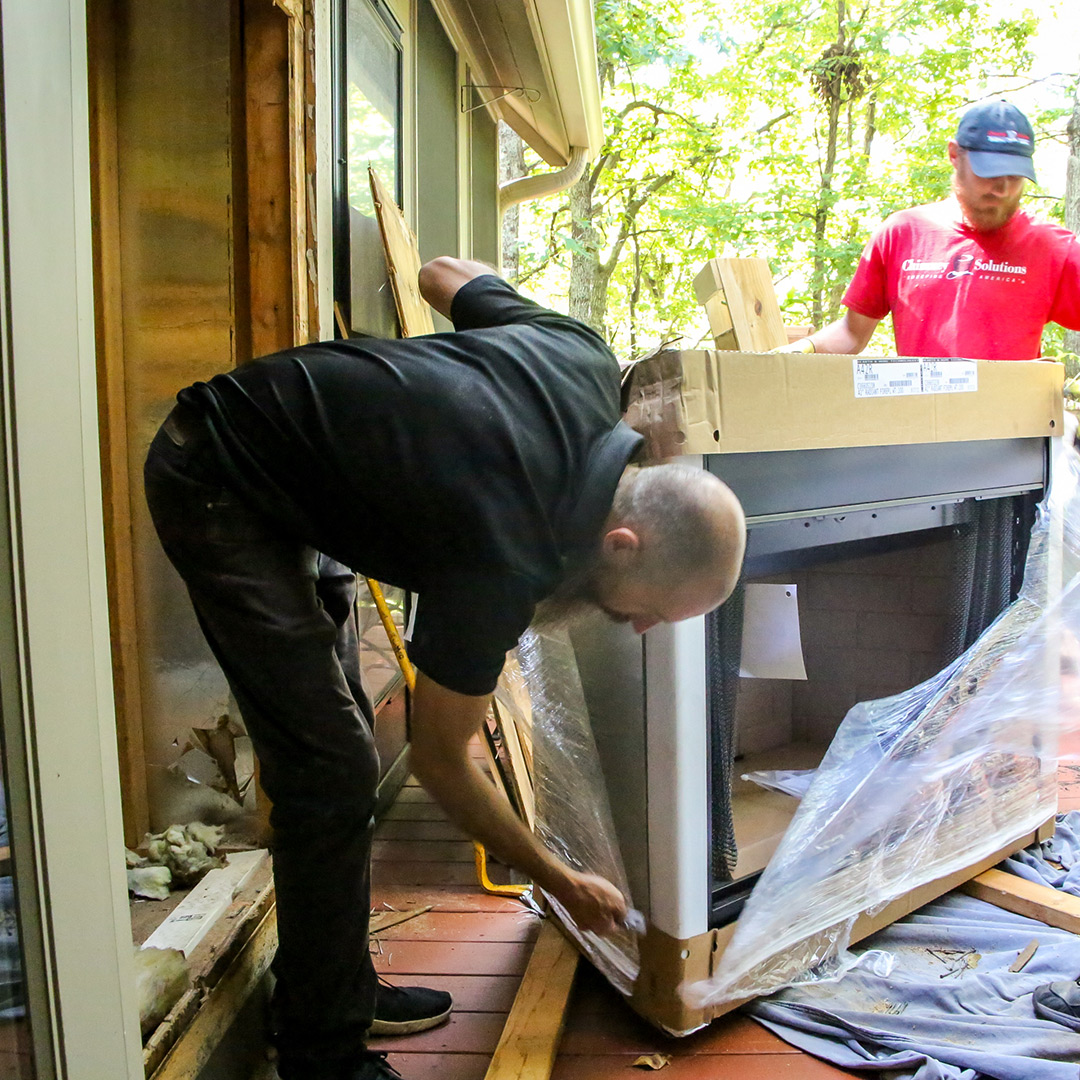 fireplace insert installations in Woodstock GA