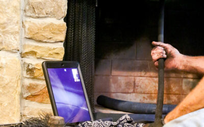 chimney video scan inspection in Braselton, GA