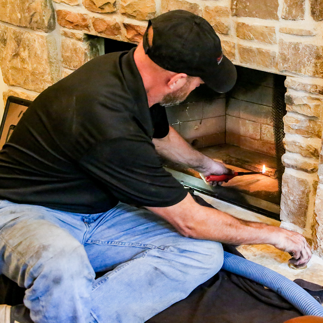 gas fireplace service and installation in Dawsonville GA
