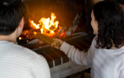 Cozy fireplace homes installed by trusted and professional chimney service in Colhoun, GA