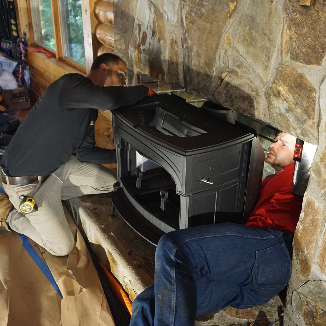 Professional fireplace, insert and stove installation in Oconee, GA