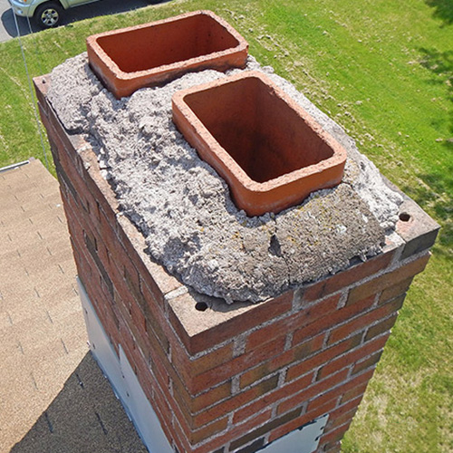 Chimney crown repair in Chattanooga, TN