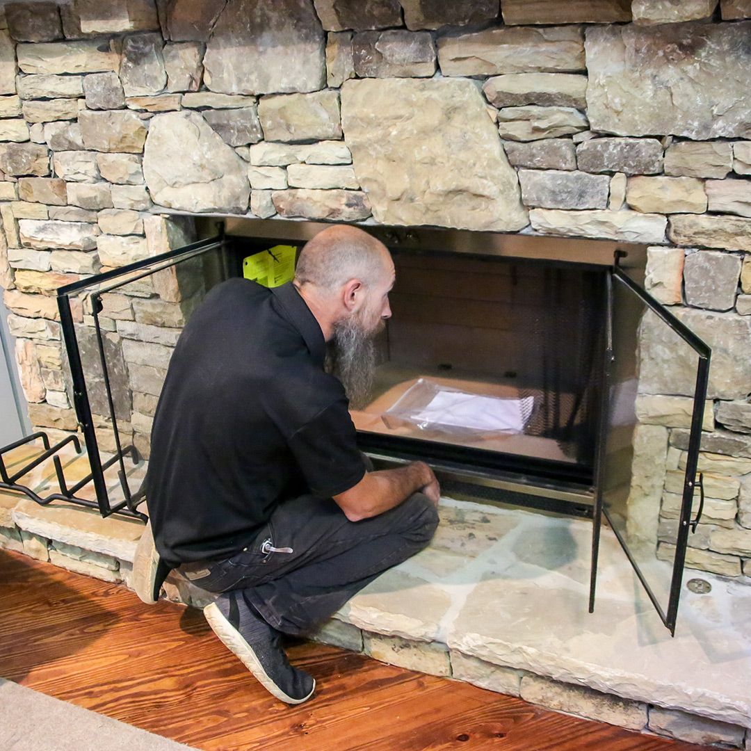 Fireplace sales in installation in Chattanooga, TN