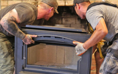 Fireplace changeout in Chattanooga, TN