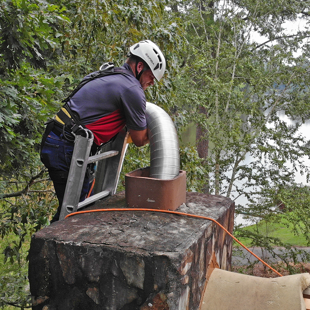 Professional chimney liner installation in Alpharetta & Atlanta, GA